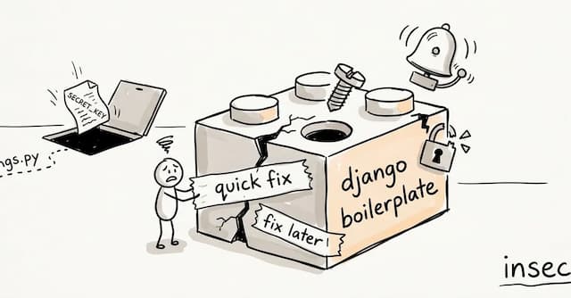 Why Most Django Boilerplates Are Insecure by Default