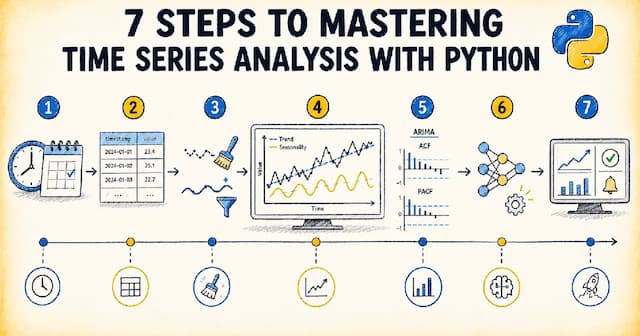 7 Steps to Mastering Time Series Analysis with Python