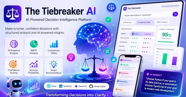 I Revived My Abandoned Tiebreaker App And Turned It Into An AI-Powered Decision Intelligence Platform