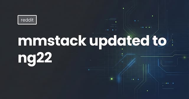 mmstack updated to ng22